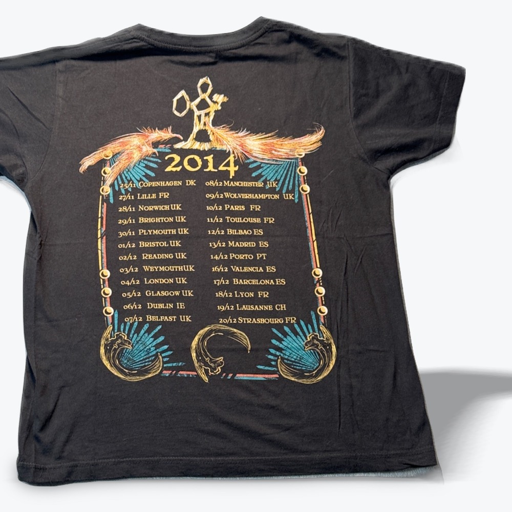 Korpiklaani 2014 European Tour TShirt Black Small Finnish Folk Metal Band Tee - Picture 2 of 4